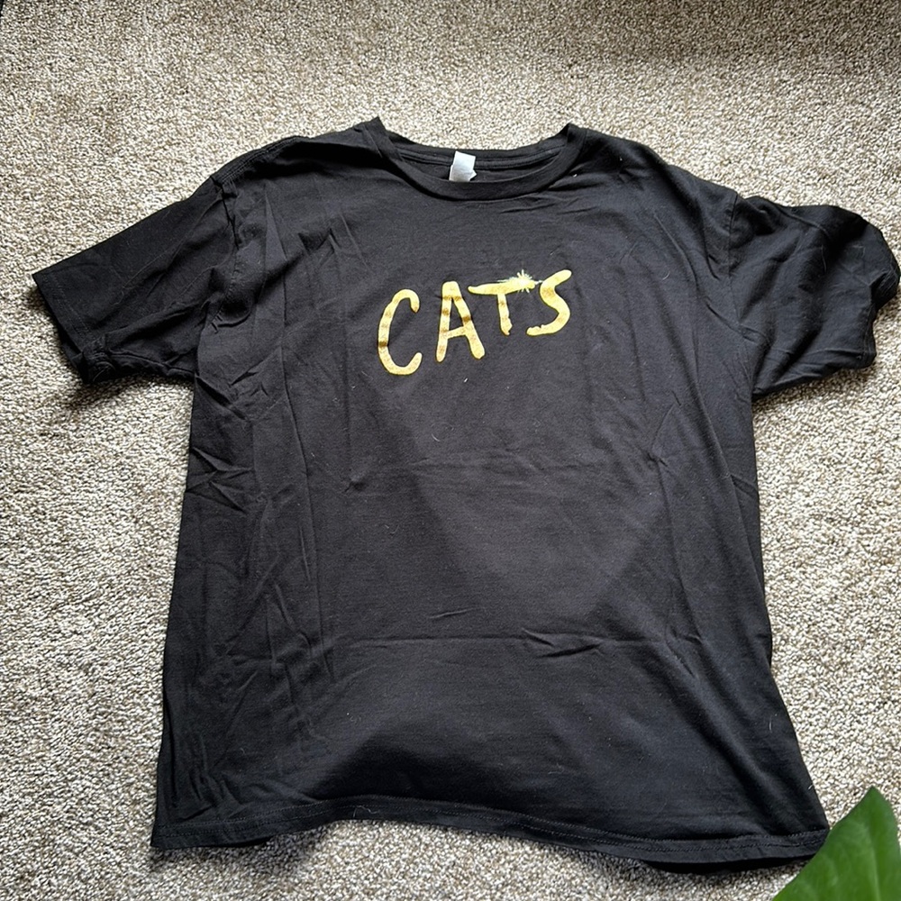 🖤 Vintage CATS Broadway Musical T-Shirt